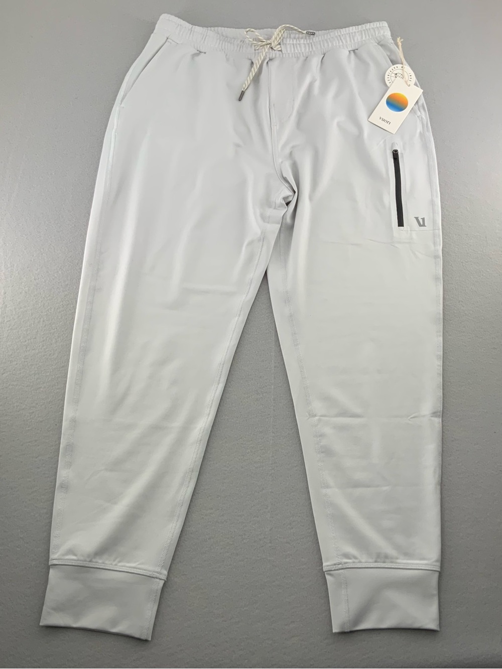 Vuori Light Gray Men's Jogger Pants